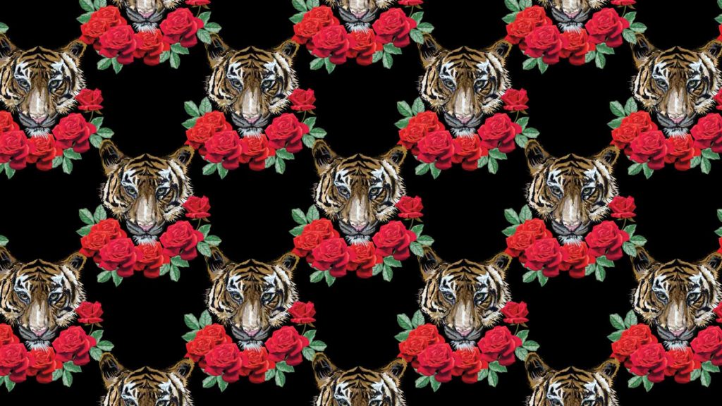 Black Tiger Rose Header